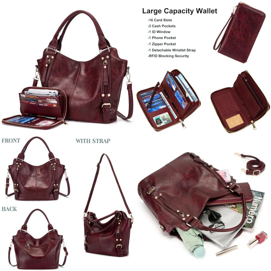 Crossbody Bags for Women Large - đánh giá và giá Women Bags Leather