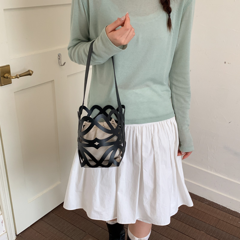 Summer New Hollow Out PU Woven - đánh giá và giá Women Bags Discount