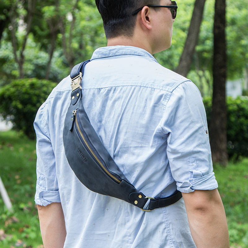 CONTACT'S 100% Crazy Horse Lea - đánh giá và giá Saddle Bag Leather